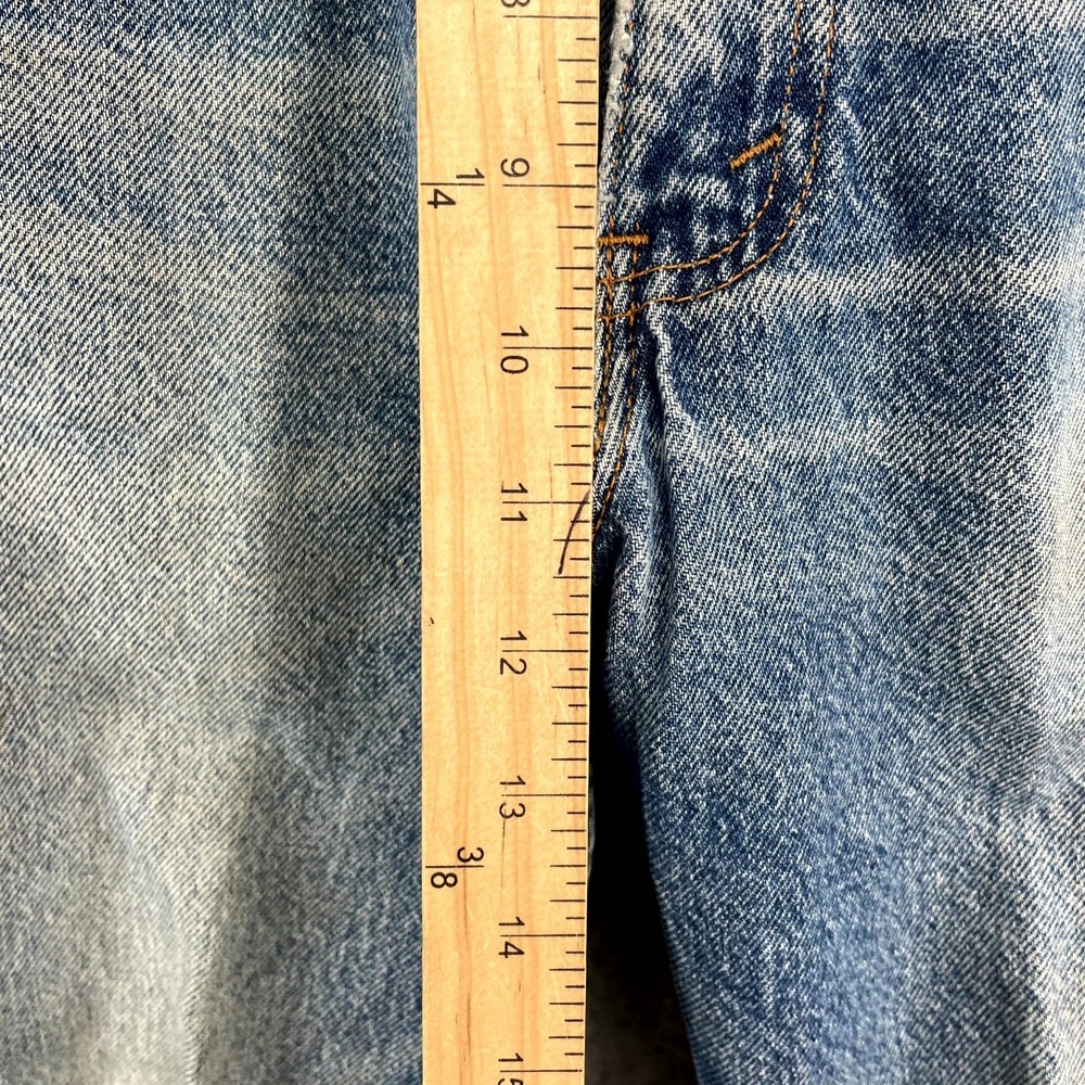 VTG Levi's 517 Bootcut Jeans Mens 31x26* Orange Tab USA Made Western Workwear - Picture 7 of 13